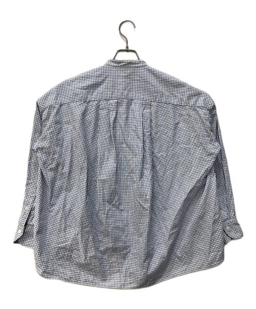 45R（フォーティファイブ・アール）45R (フォーティファイブ・アール) プルオーバーシャツ ブルーの古着・服飾アイテム