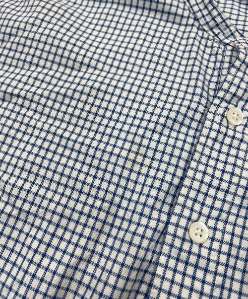 45R（フォーティファイブ・アール）45R (フォーティファイブ・アール) プルオーバーシャツ ブルーの古着・服飾アイテム