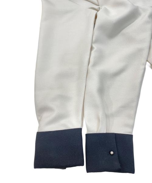 SHIPS any（シップスエニィ）SHIPS any (シップスエニィ) ダブルクロス Aライン シャツワンピース ベージュ サイズ:FREEの古着・服飾アイテム