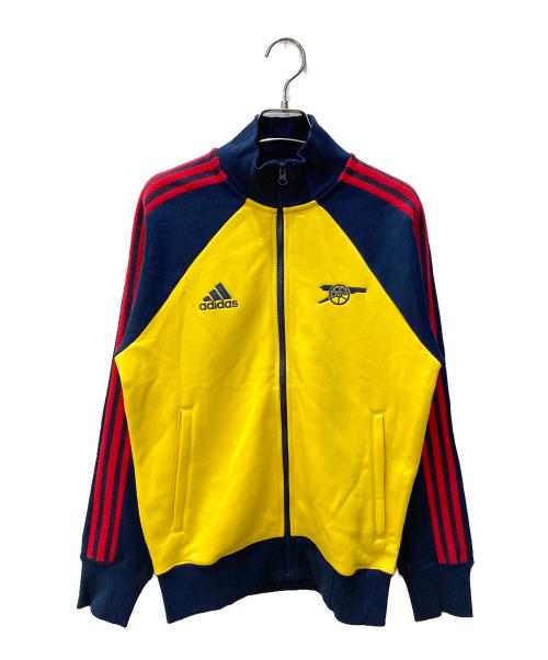 adidas（アディダス）adidas (アディダス) トラックジャケット イエロー サイズ:Sの古着・服飾アイテム