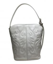 TOGA ARCHIVES（トーガアーカイブス）の古着「Western shoulder bag」｜ホワイト