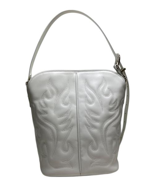 TOGA ARCHIVES（トーガアーカイブス）TOGA ARCHIVES (トーガアーカイブス) Western shoulder bag ホワイトの古着・服飾アイテム