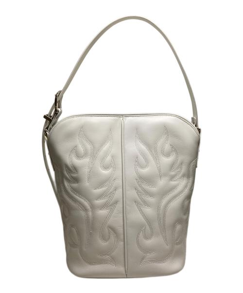 TOGA ARCHIVES（トーガアーカイブス）TOGA ARCHIVES (トーガアーカイブス) Western shoulder bag ホワイトの古着・服飾アイテム