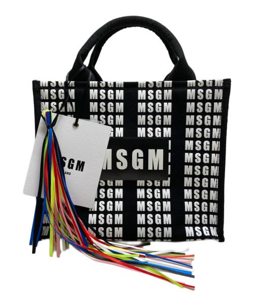 MSGM（エムエスジーエム）MSGM (エムエスジーエム) BORSA DONNA ブラックの古着・服飾アイテム