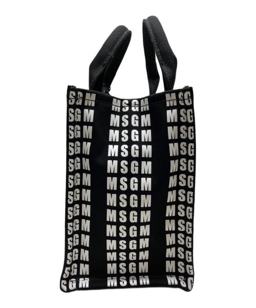 MSGM（エムエスジーエム）MSGM (エムエスジーエム) BORSA DONNA ブラックの古着・服飾アイテム