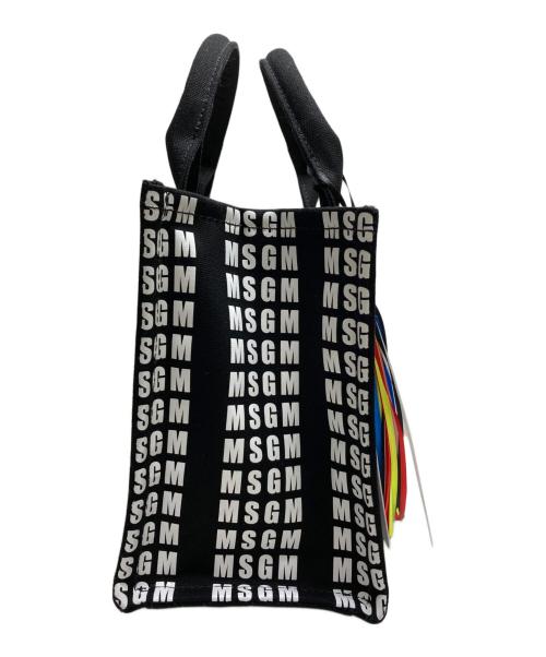 MSGM（エムエスジーエム）MSGM (エムエスジーエム) BORSA DONNA ブラックの古着・服飾アイテム
