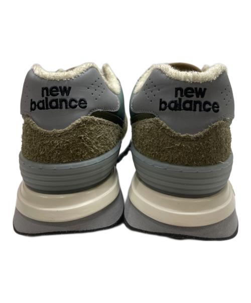 NEW BALANCE（ニューバランス）NEW BALANCE (ニューバランス) STONE ISLAND (ストーンアイランド) 574 Legacy オリーブ サイズ:27.5の古着・服飾アイテム