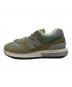 NEW BALANCE (ニューバランス) STONE ISLAND (ストーンアイランド) 574 Legacy オリーブ サイズ:27.5：30000円