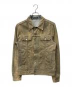 DOLCE & GABBANAドルチェ＆ガッバーナ）の古着「コーティングデニムジャケット」｜インディゴ