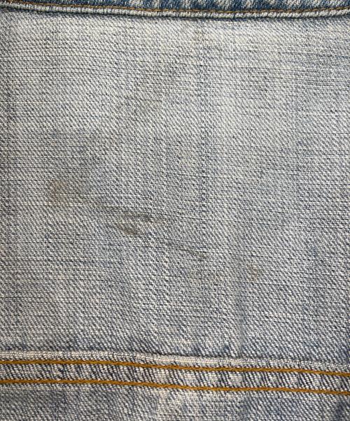 DOLCE & GABBANA（ドルチェ＆ガッバーナ）DOLCE & GABBANA (ドルチェ＆ガッバーナ) コーティングデニムジャケット インディゴ サイズ:50の古着・服飾アイテム