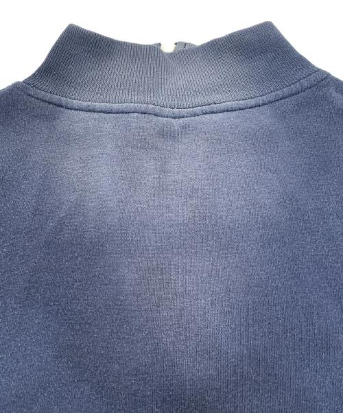 stussy（ステューシー）stussy (ステューシー) ハーフジップスウェット ネイビー サイズ:XLの古着・服飾アイテム