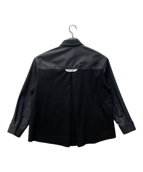 MARECHAL TERRE（マルシャルテル）MARECHAL TERRE (マルシャルテル) コンビネーションシャツ ブラック サイズ:SIZE 2の古着・服飾アイテム