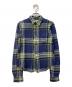 ROBE DE CHAMBRE COMME DES GARCONS（ローブドシャンブル コムデギャルソン）の古着「チェックシャツ」｜グリーン×ネイビー
