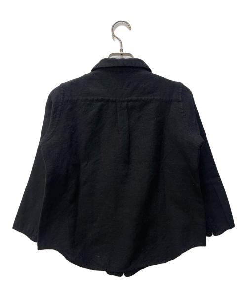 ROBE DE CHAMBRE COMME DES GARCONS（ローブドシャンブル コムデギャルソン）ROBE DE CHAMBRE COMME DES GARCONS (ローブドシャンブル コムデギャルソン) シャツ ブラック サイズ:Sの古着・服飾アイテム