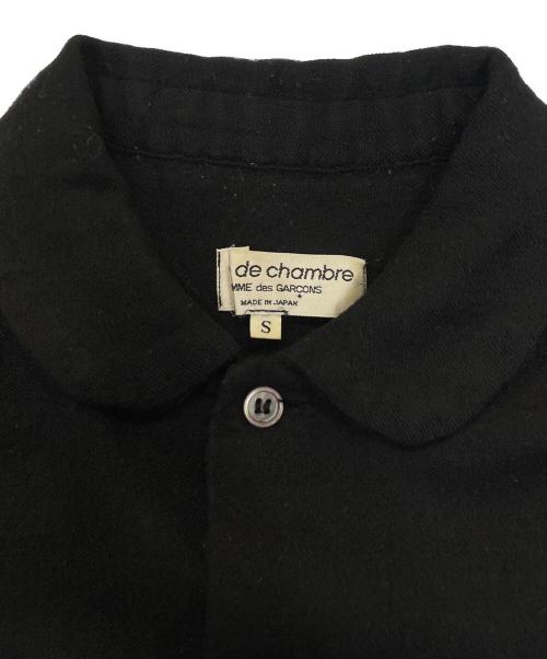 ROBE DE CHAMBRE COMME DES GARCONS（ローブドシャンブル コムデギャルソン）ROBE DE CHAMBRE COMME DES GARCONS (ローブドシャンブル コムデギャルソン) シャツ ブラック サイズ:Sの古着・服飾アイテム