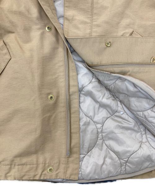 Spick and Span（スピック＆スパン）Spick and Span (スピックアンドスパン) グログランフーディーライナーブルゾン ベージュ サイズ:36の古着・服飾アイテム