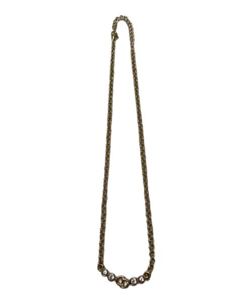 Christian Dior（クリスチャン ディオール）Christian Dior (クリスチャン ディオール) ネックレス ゴールドの古着・服飾アイテム