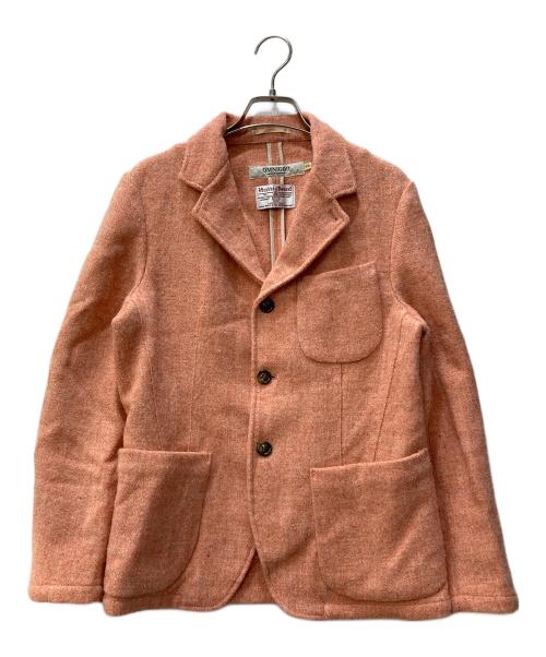 OMNIGOD（オムニゴッド）OMNIGOD (オムニゴッド) Harris Tweed (ハリスツイード) ウールジャケット オレンジ サイズ:2の古着・服飾アイテム