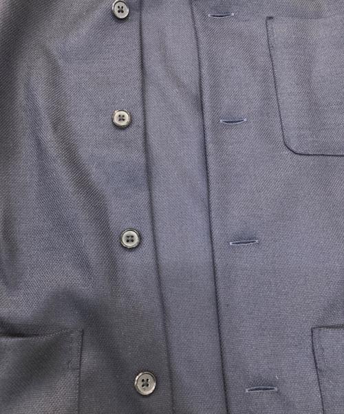 kenneth field（ケネスフィールド）kenneth field (ケネスフィールド) ウール開襟シャツ ネイビー サイズ:Sの古着・服飾アイテム