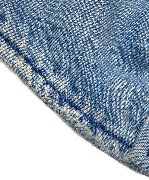 BRU NA BOINNE（ブルーナボイン）BRU NA BOINNE (ブルーナボイン) ノーカラーデニムジャケット インディゴ サイズ:SIZE 1の古着・服飾アイテム