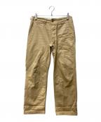 Engineered Garmentsエンジニアドガーメンツ）の古着「ベイカーパンツ」｜ベージュ