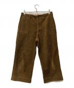 KAPTAIN SUNSHINEキャプテンサンシャイン）の古着「コーデュロイパンツ」｜ブラウン