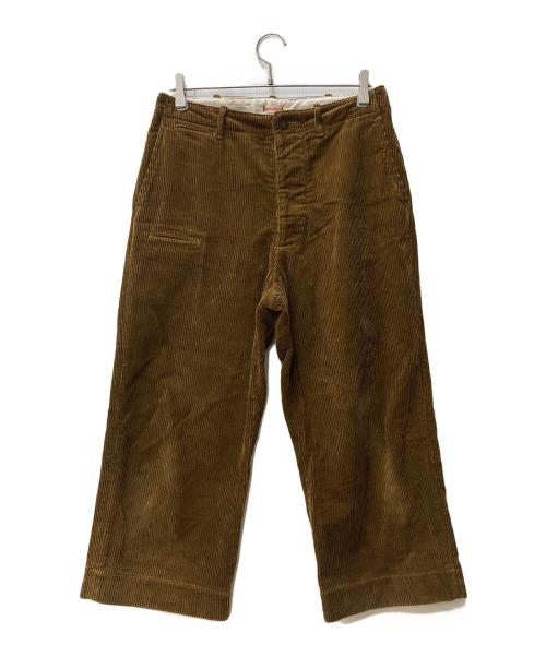 KAPTAIN SUNSHINE（キャプテンサンシャイン）KAPTAIN SUNSHINE (キャプテンサンシャイン) コーデュロイパンツ ブラウン サイズ:30の古着・服飾アイテム