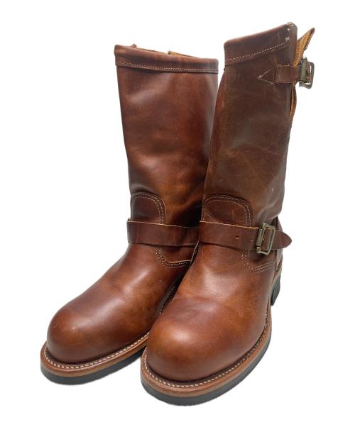 CHIPPEWA（チペワ）CHIPPEWA (チペワ) 11インチエンジニアブーツ TAN RENEGADE ブラウン サイズ:6Eの古着・服飾アイテム