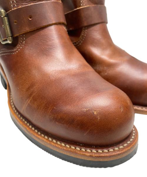 CHIPPEWA（チペワ）CHIPPEWA (チペワ) 11インチエンジニアブーツ TAN RENEGADE ブラウン サイズ:6Eの古着・服飾アイテム