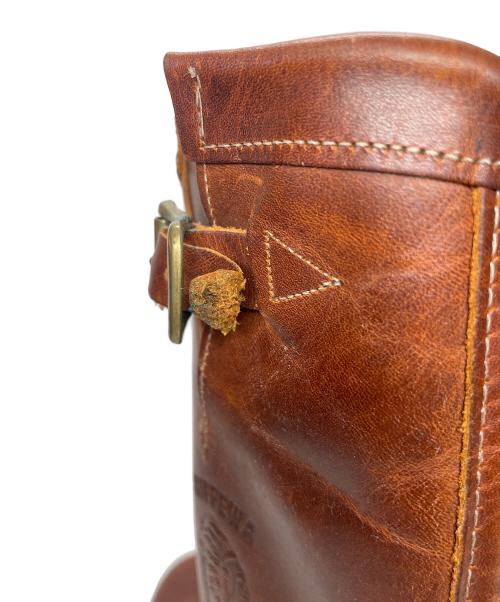 CHIPPEWA（チペワ）CHIPPEWA (チペワ) 11インチエンジニアブーツ TAN RENEGADE ブラウン サイズ:6Eの古着・服飾アイテム