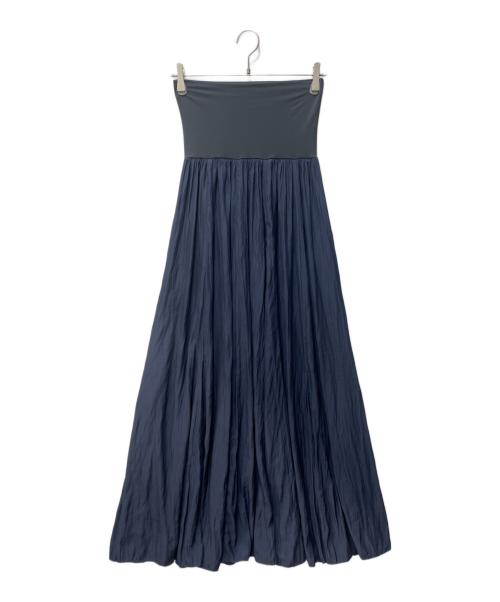 AK+1（エーケーワン）AK+1 (エーケーワン) アンブレラ スカート ネイビー サイズ:38の古着・服飾アイテム