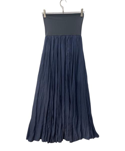 AK+1（エーケーワン）AK+1 (エーケーワン) アンブレラ スカート ネイビー サイズ:38の古着・服飾アイテム