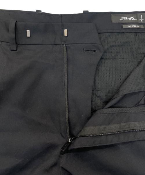 RLX RALPH LAUREN（アールエルエックスラルフローレン）RLX RALPH LAUREN (アールエルエックスラルフローレン) TAILORED FIT PANTS ブラック サイズ:34の古着・服飾アイテム