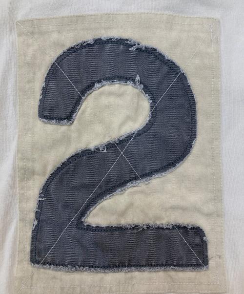 Rugby Ralph Lauren（ラグビーラルフローレン）Rugby Ralph Lauren (ラグビーラルフローレン) ラガーシャツ ホワイト サイズ:Mの古着・服飾アイテム