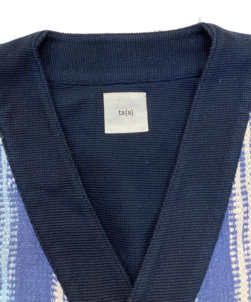 ts(s)（ティーエスエス）ts(s) (ティーエスエス) ニットカーディガン ネイビー サイズ:1の古着・服飾アイテム