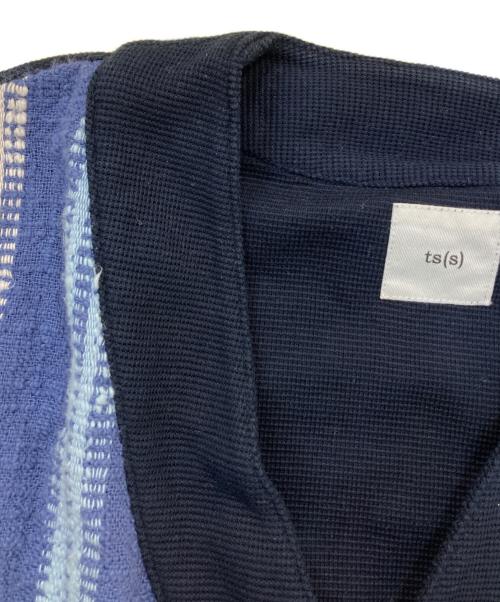 ts(s)（ティーエスエス）ts(s) (ティーエスエス) ニットカーディガン ネイビー サイズ:1の古着・服飾アイテム