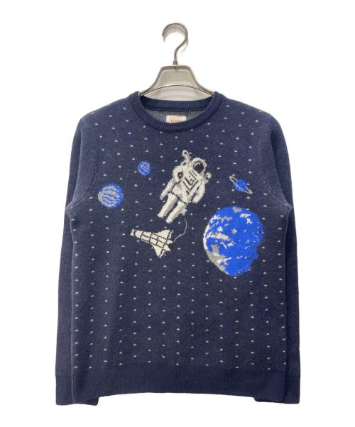 BEAMS（ビームス）BEAMS (ビームス) ニット ネイビー サイズ:Sの古着・服飾アイテム