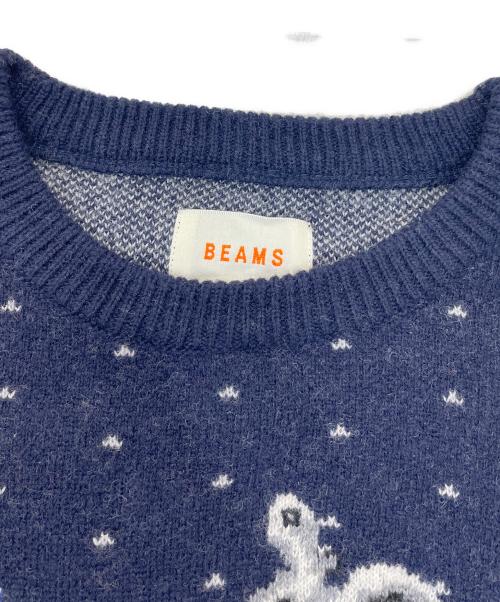 BEAMS（ビームス）BEAMS (ビームス) ニット ネイビー サイズ:Sの古着・服飾アイテム