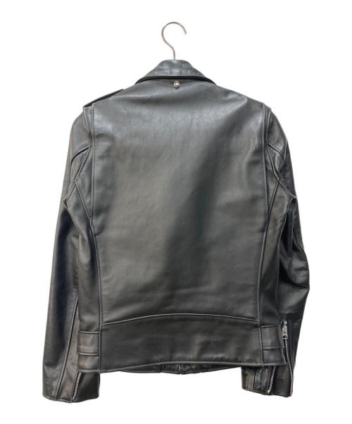 Schott（ショット）Schott (ショット) BEAMS (ビームス) ワンスターダブルライダースジャケット ブラック サイズ:36の古着・服飾アイテム