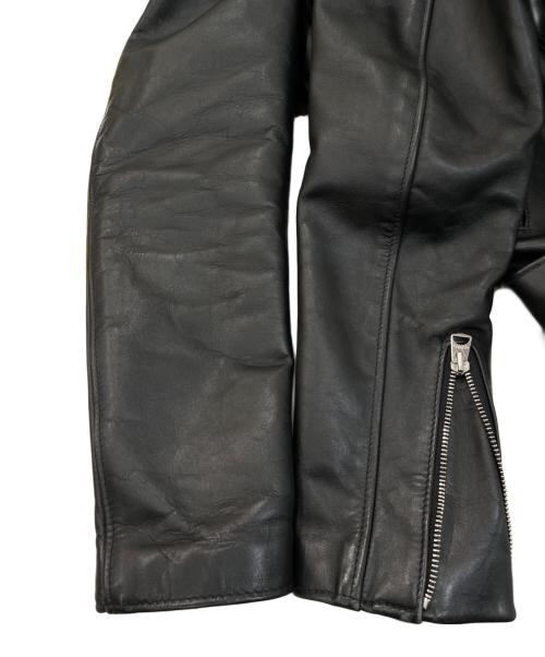 Schott（ショット）Schott (ショット) BEAMS (ビームス) ワンスターダブルライダースジャケット ブラック サイズ:36の古着・服飾アイテム