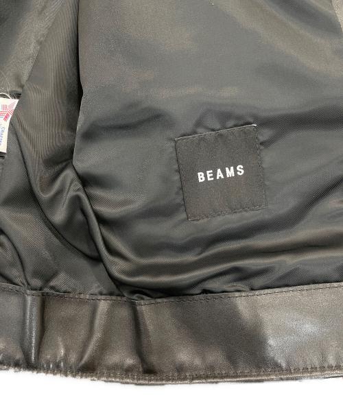 Schott（ショット）Schott (ショット) BEAMS (ビームス) ワンスターダブルライダースジャケット ブラック サイズ:36の古着・服飾アイテム