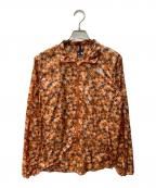 THE NORTH FACEザ ノース フェイス）の古着「花柄ナイロンジャケット」｜オレンジ