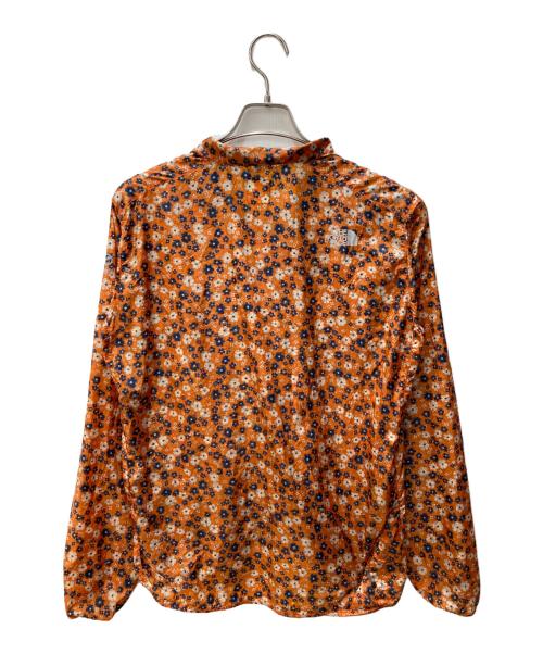 THE NORTH FACE（ザ ノース フェイス）THE NORTH FACE (ザ ノース フェイス) 花柄ナイロンジャケット オレンジ サイズ:Mの古着・服飾アイテム
