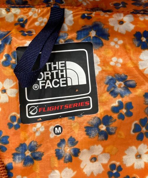 THE NORTH FACE（ザ ノース フェイス）THE NORTH FACE (ザ ノース フェイス) 花柄ナイロンジャケット オレンジ サイズ:Mの古着・服飾アイテム