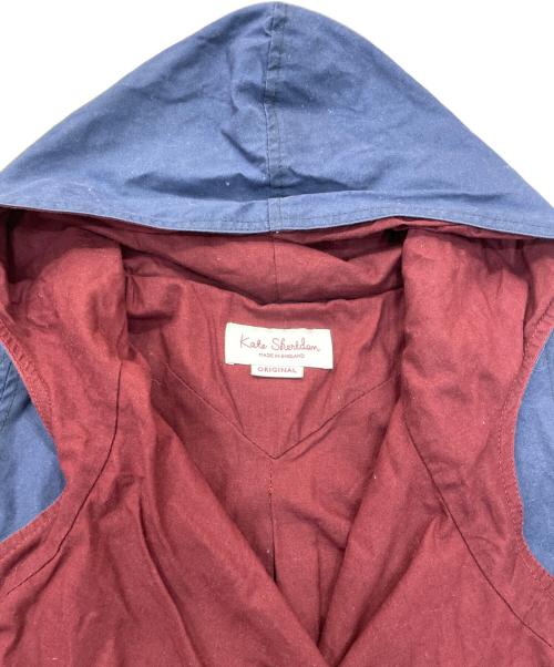 kate sheridan（ケイト・シェリダン）kate sheridan (ケイト・シェリダン) BATWING COAT ネイビー サイズ:サイズ表記無しの古着・服飾アイテム