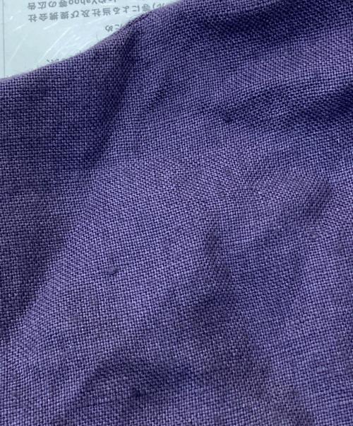 not perfect linen（ノット パーフェクト リネン）not perfect linen (ノット パーフェクト リネン) コート パープル サイズ:MLの古着・服飾アイテム