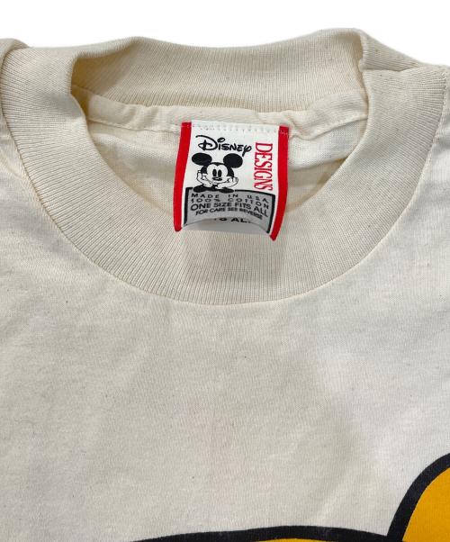 DISNEY（ディズニー）DISNEY (ディズニー) 古着キャラクターTee ベージュ サイズ:FREEの古着・服飾アイテム