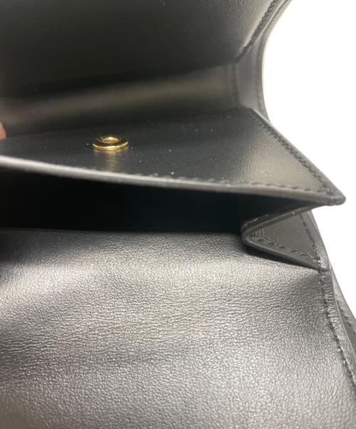 CELINE（セリーヌ）CELINE (セリーヌ) SMALL TRIFOLD WALLET ブラック 未使用品の古着・服飾アイテム