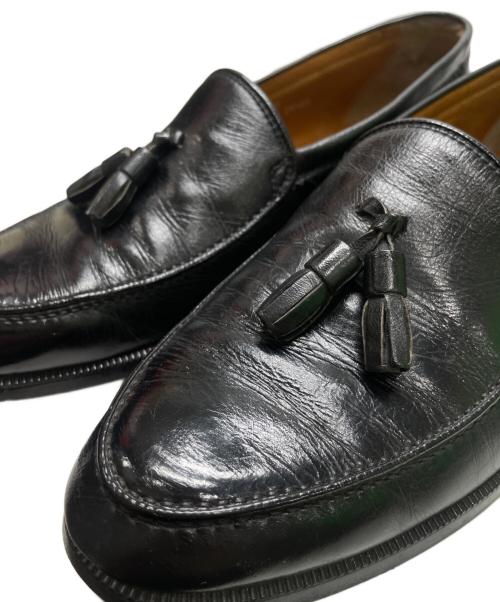 Yves Saint Laurent（イヴサンローラン）Yves Saint Laurent (イヴサンローラン) タッセルローファー ブラック サイズ:24 1/2の古着・服飾アイテム