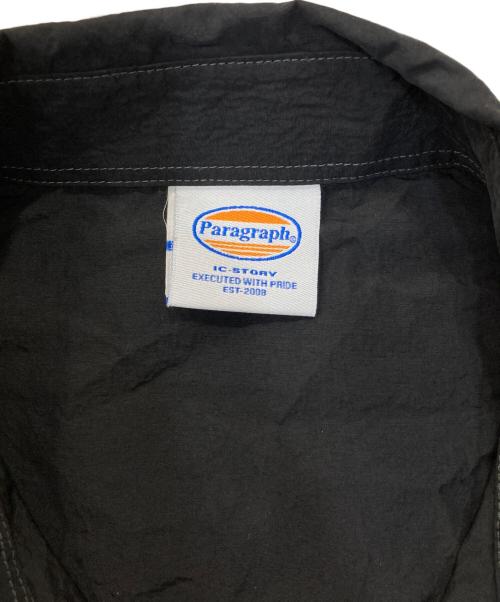 paragraph（パラグラフ）Paragraph (パラグラフ) シャツ ブラック サイズ:Fの古着・服飾アイテム